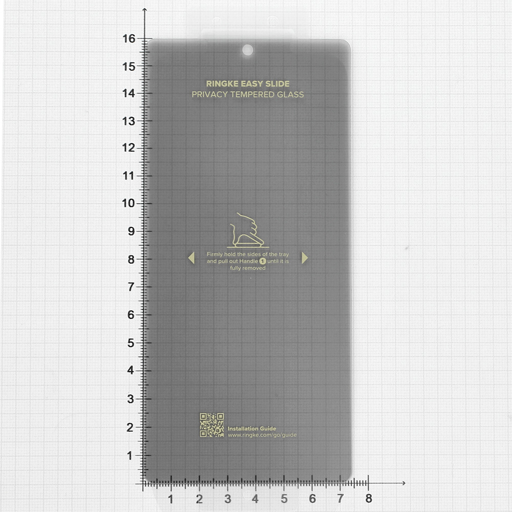 Szkło prywatyzujące na ekran z aplikatorem Ringke Easy Slide 2-Pack Privacy do Samsung Galaxy S25 Ultra, 2 sztuki